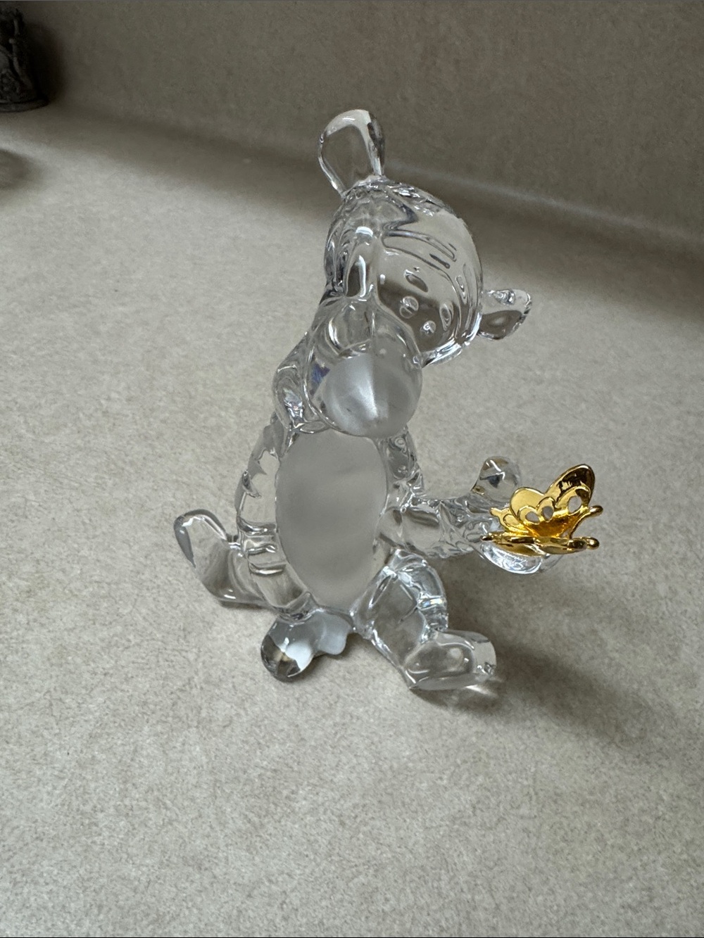Tigger Disney Lennox lead crystal